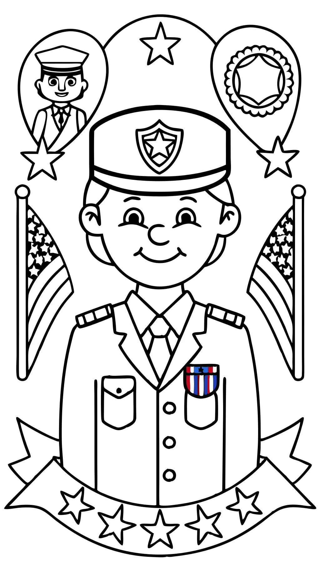 veterans day coloring pages